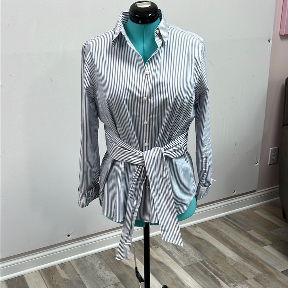 Brooks Brothers Blue Striped Shirt